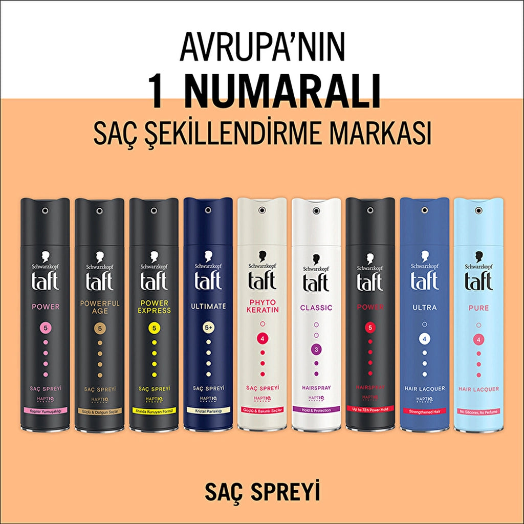 Taft Powerful Age Hair Spray 250 ml