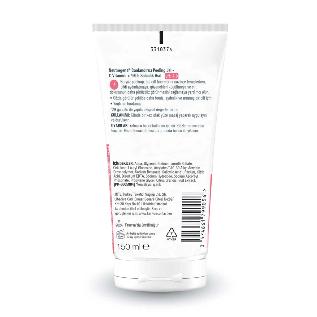 Neutrogena Revitalizing Daily Peeling Gel 150 ml