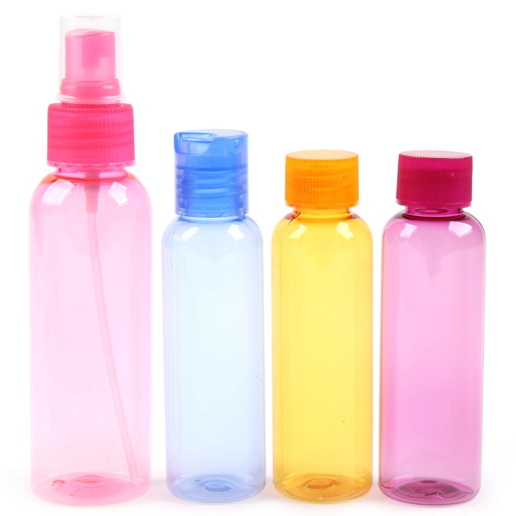 Eklips Travel Set Colorful Bottle 4 Pieces