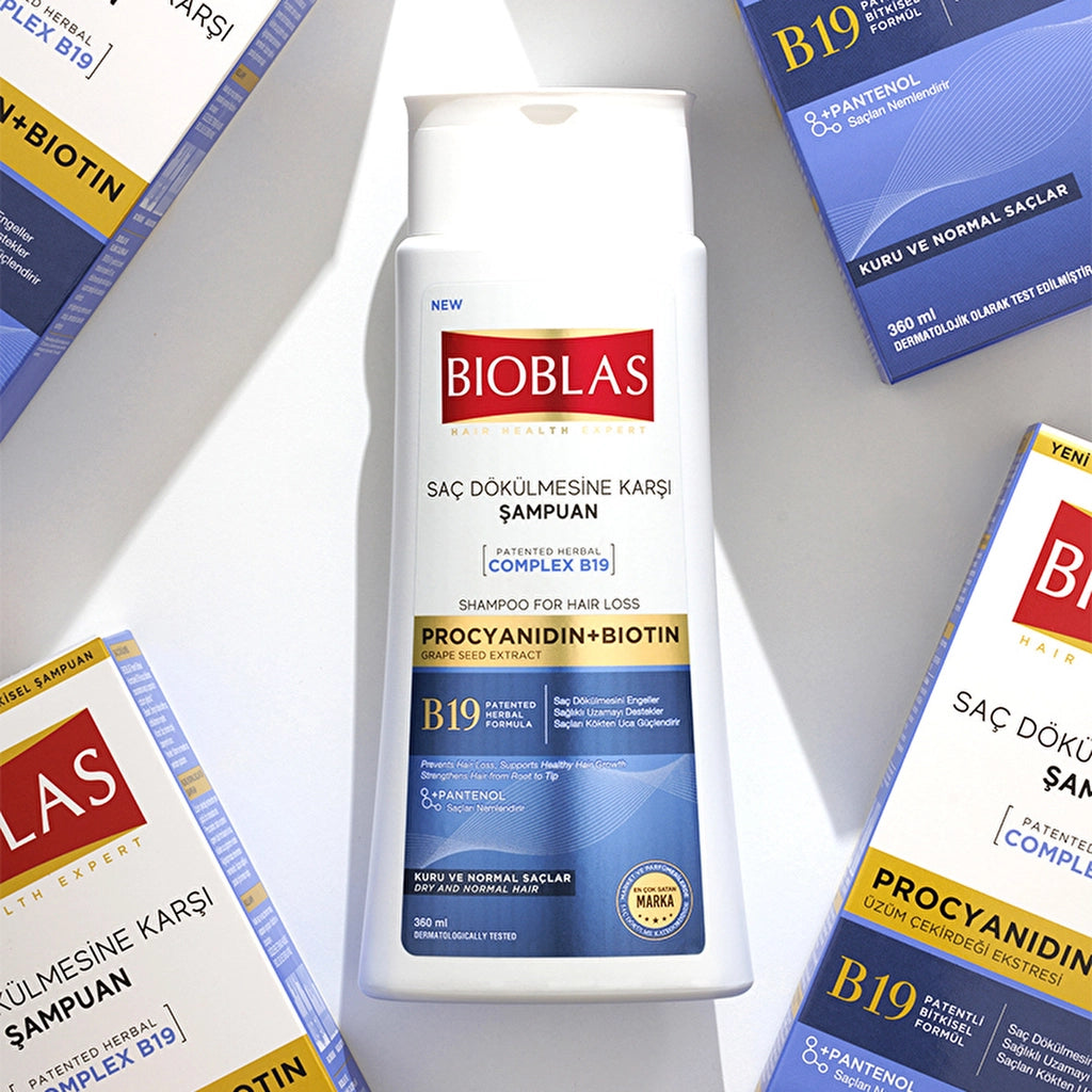 Bioblas Procyanidin Anti-Stress Shampoo Against Hair Loss 360 ml