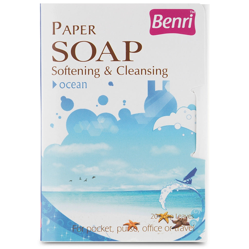 Benri Lavender Paper Soap 20pcs