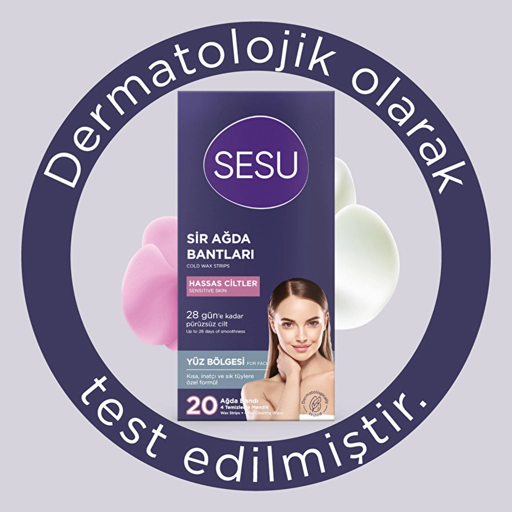 Sesu Waxing Strip Face Sensitive Skin 20&