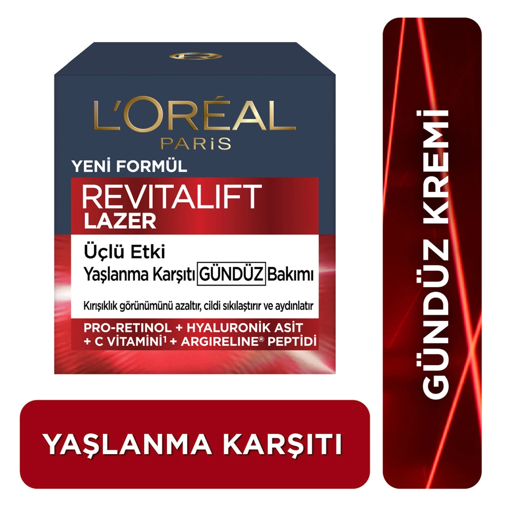 Loreal Paris Revitalift Lazer X3 Intensive Anti-Aging Day Care Cream 50 ml