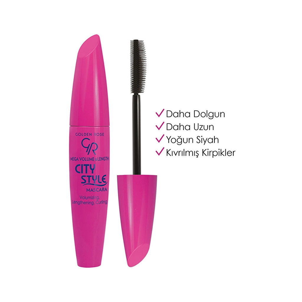 Golden Rose Mega Volume & Length City Style Mascara