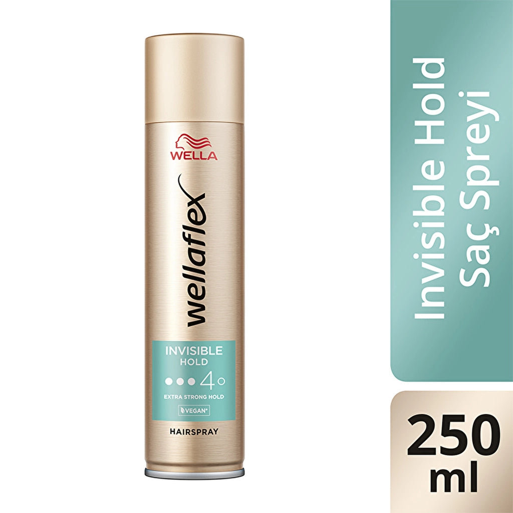 Wella Wellaflex Invisible Hold Invisible Hold Hair Spray Extra Strong Hold 250 ml - 4/5 Hold