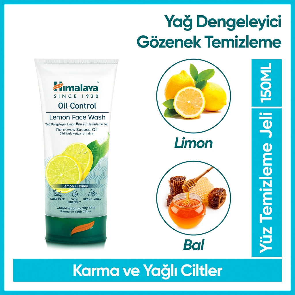 Himalaya Lemon Essence Facial Cleansing Oil Balancing Gel 150 ml