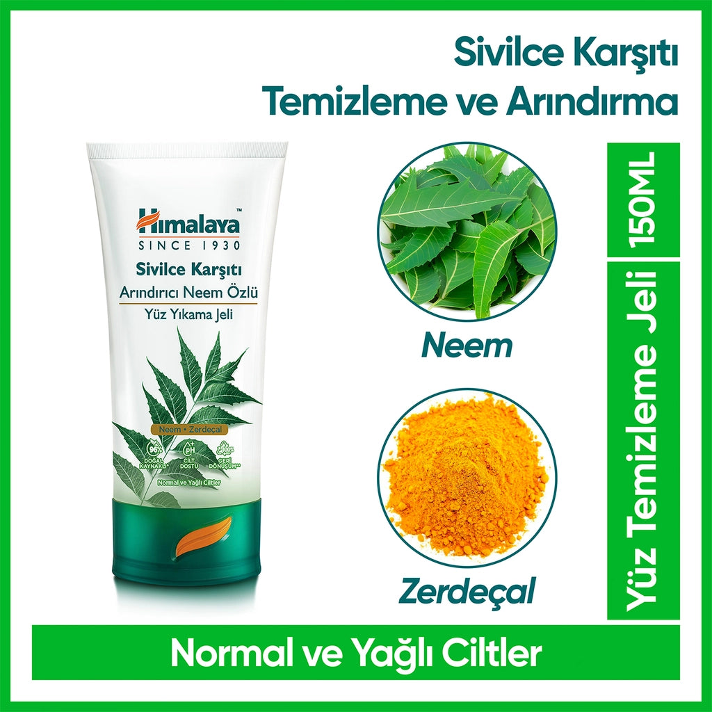 Himalaya Purifying Face Washing Gel with Neem Extract 150 ml