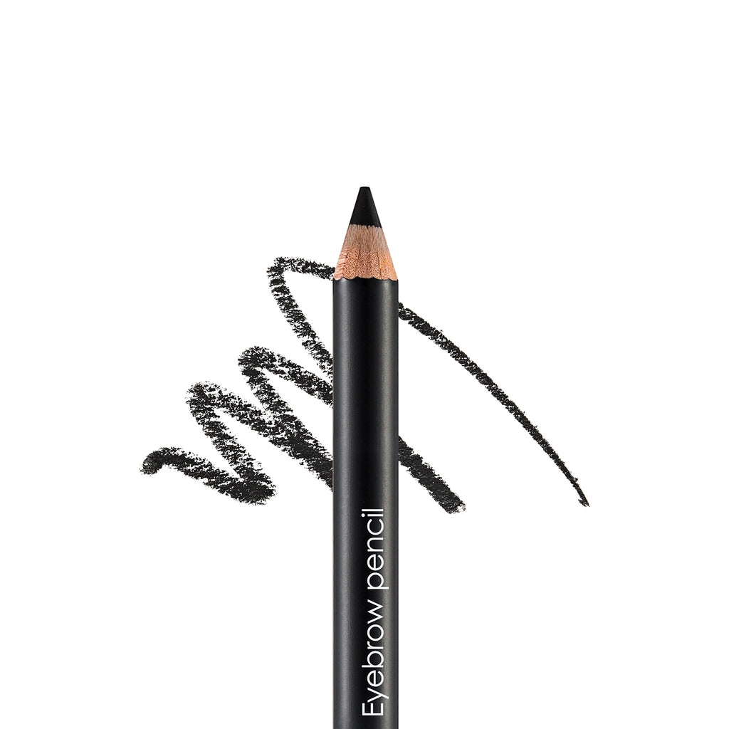 Flormar Eyebrow Pencil with Soft Tip and Diffusing Brush 404 Black