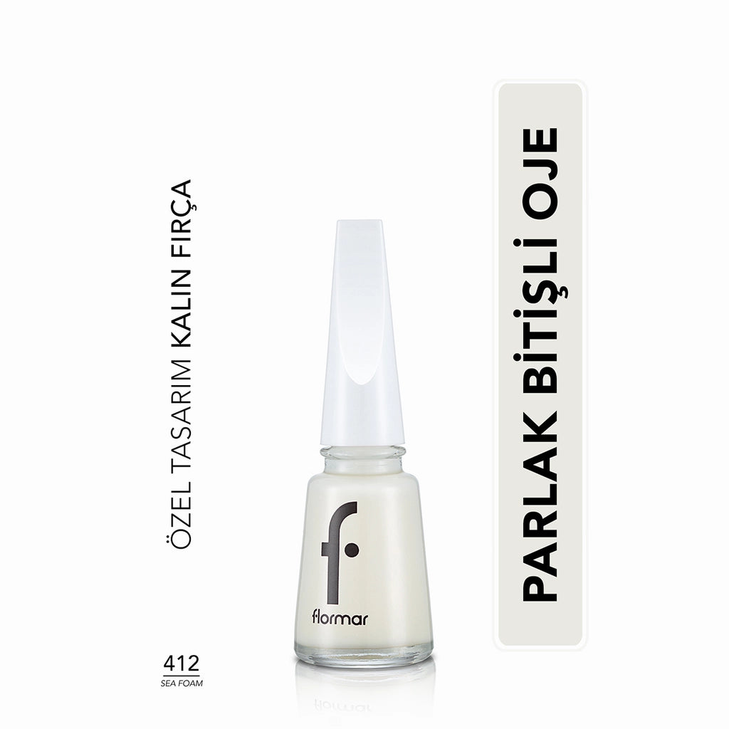Flormar Nail Enamel Intensely Pigmented Nail Polish 306 Lost In Bordeaux