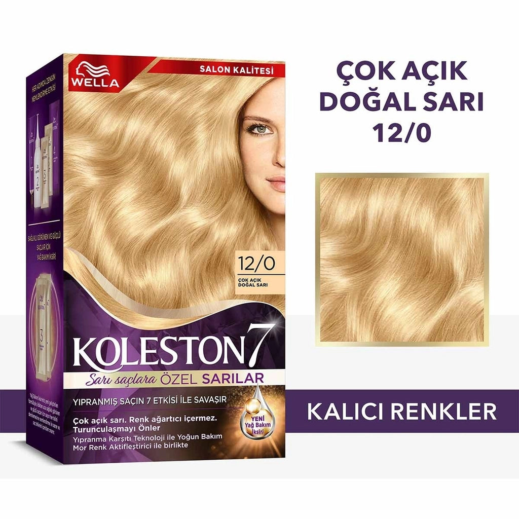 Wella Koleston Supreme Hair Dye 12/0 Very Light Natural Blonde