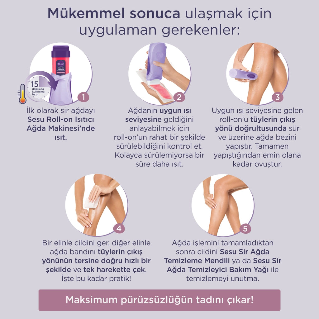 Sesu Roll-On Wax Sensitive Skin 100 ml