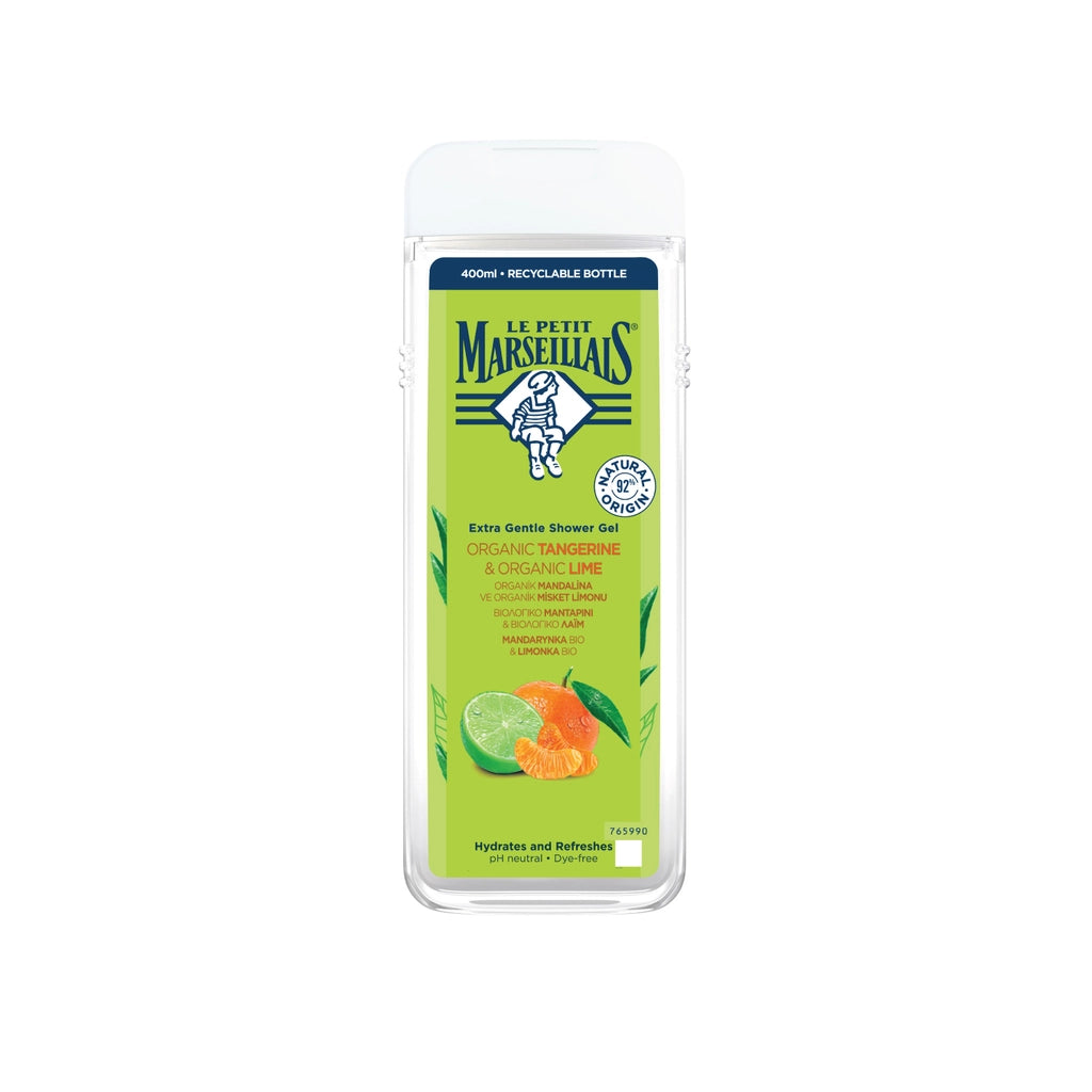 Le Petit Marseillais Extra Soft Formula Shower Gel Organic Tangerine and Organic Lime 400 ml