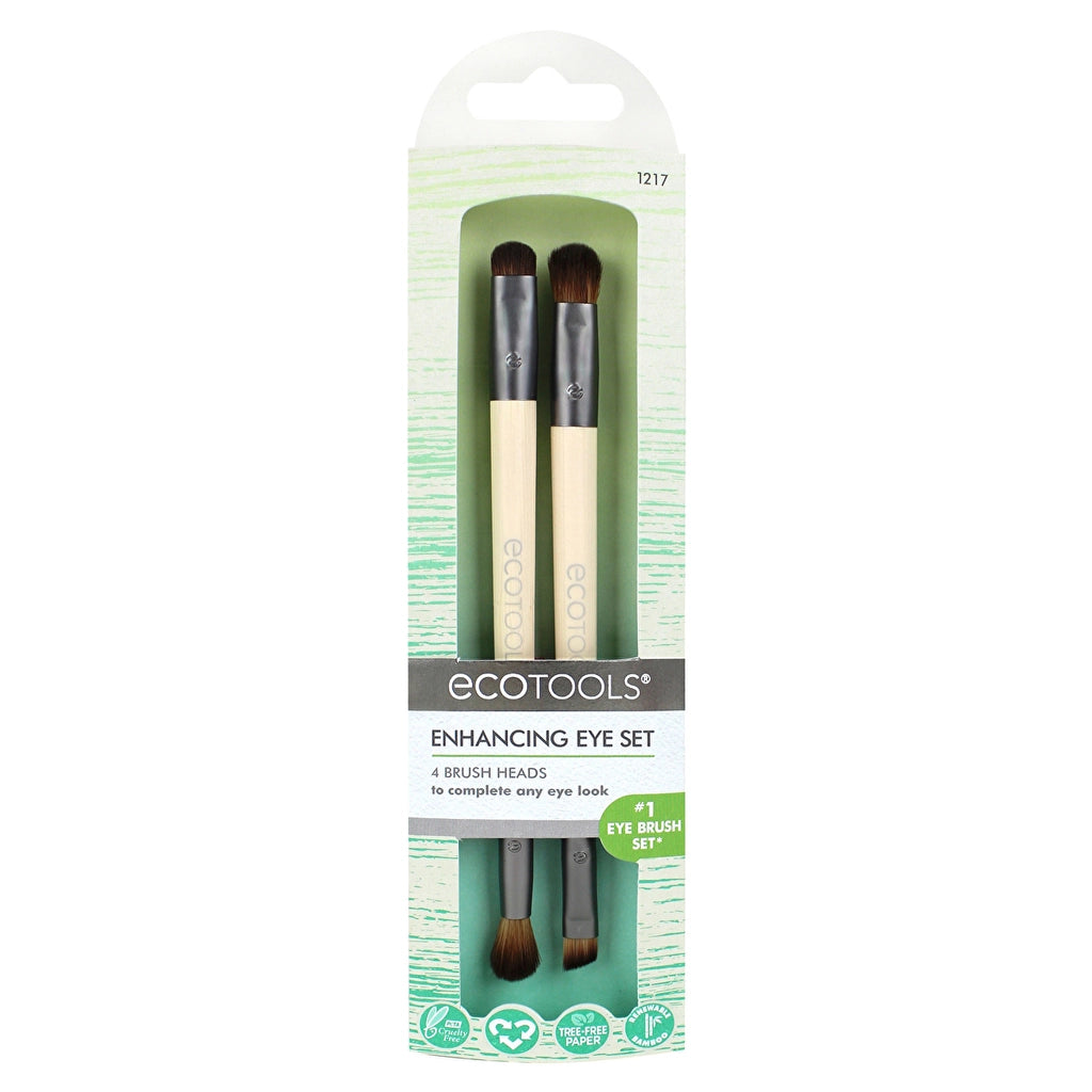Ecotools 2-Piece Eye Duo Brush Set 1217