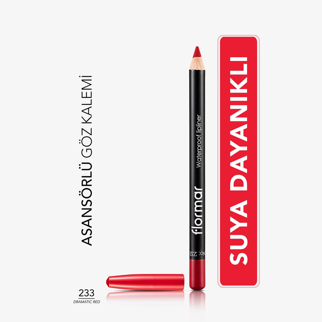 Flormar Waterproof and Intensely Pigmented Matte Lip Pencil 235 Undressed