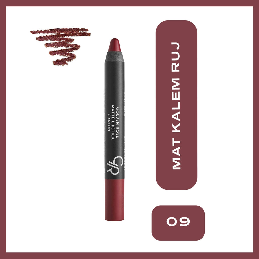 Golden Rose Matte Lipstick Crayon Lipstick No:10