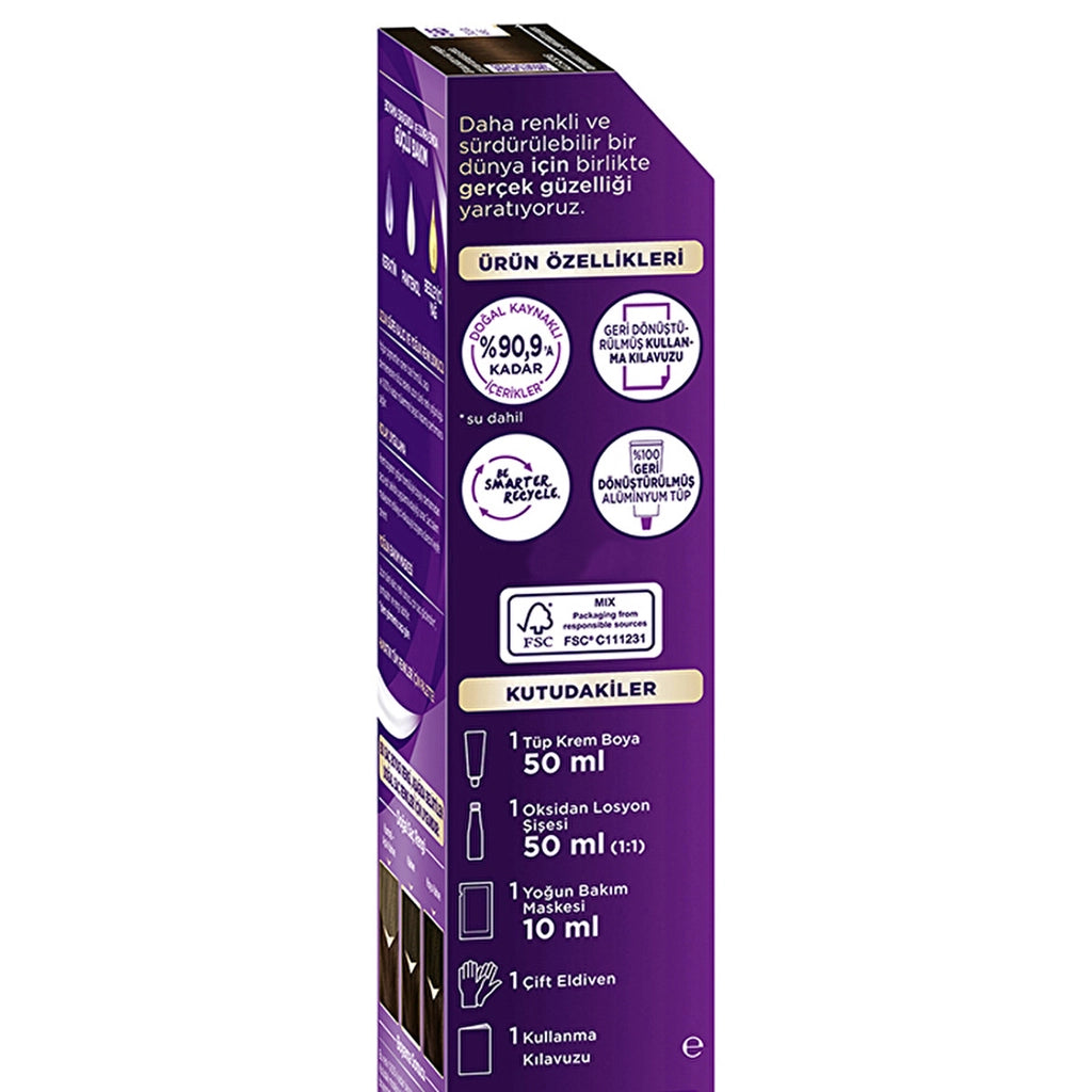 Palette Eye Catching Colors Hair Dye 3-65 Chocolate Brown