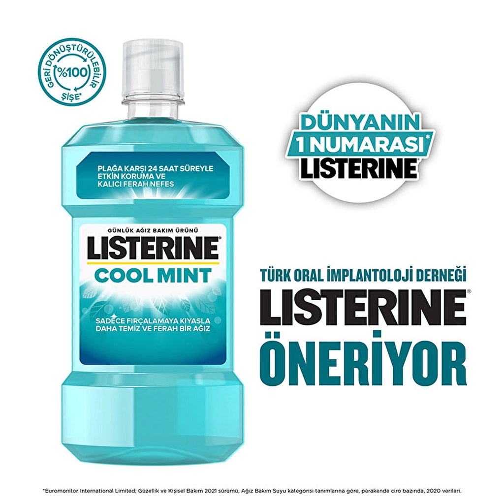 Listerine Cool Mint Mouthwash 1000 ml