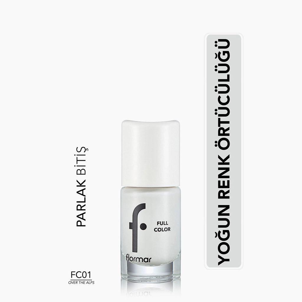 Flormar Full Color Extra Intense Pigmented Nail Polish FC04 Rose I Hold