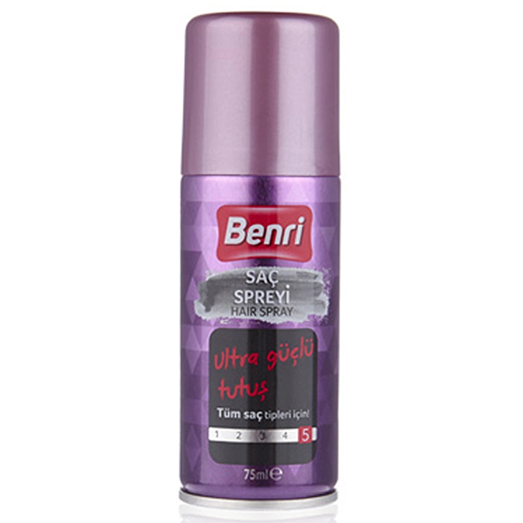 Benri Hair Spray Ultra Strong Hold 75 ml