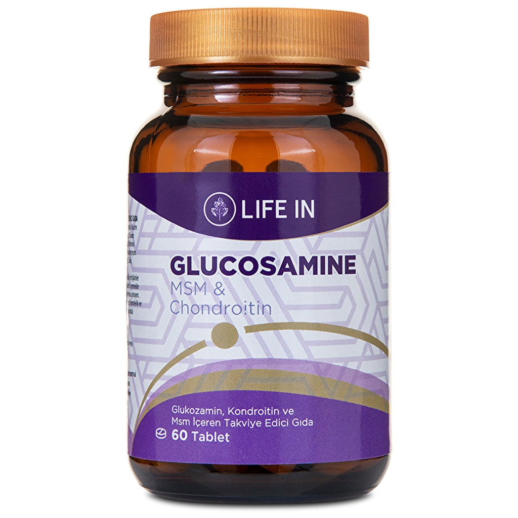 Life In Food Supplement Containing Glucosamine, Chondroitin and Msm 60 Tablets