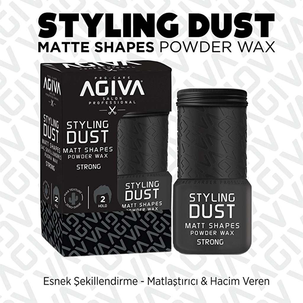 Agiva Strong Styling 02 Powder Wax 20 gr