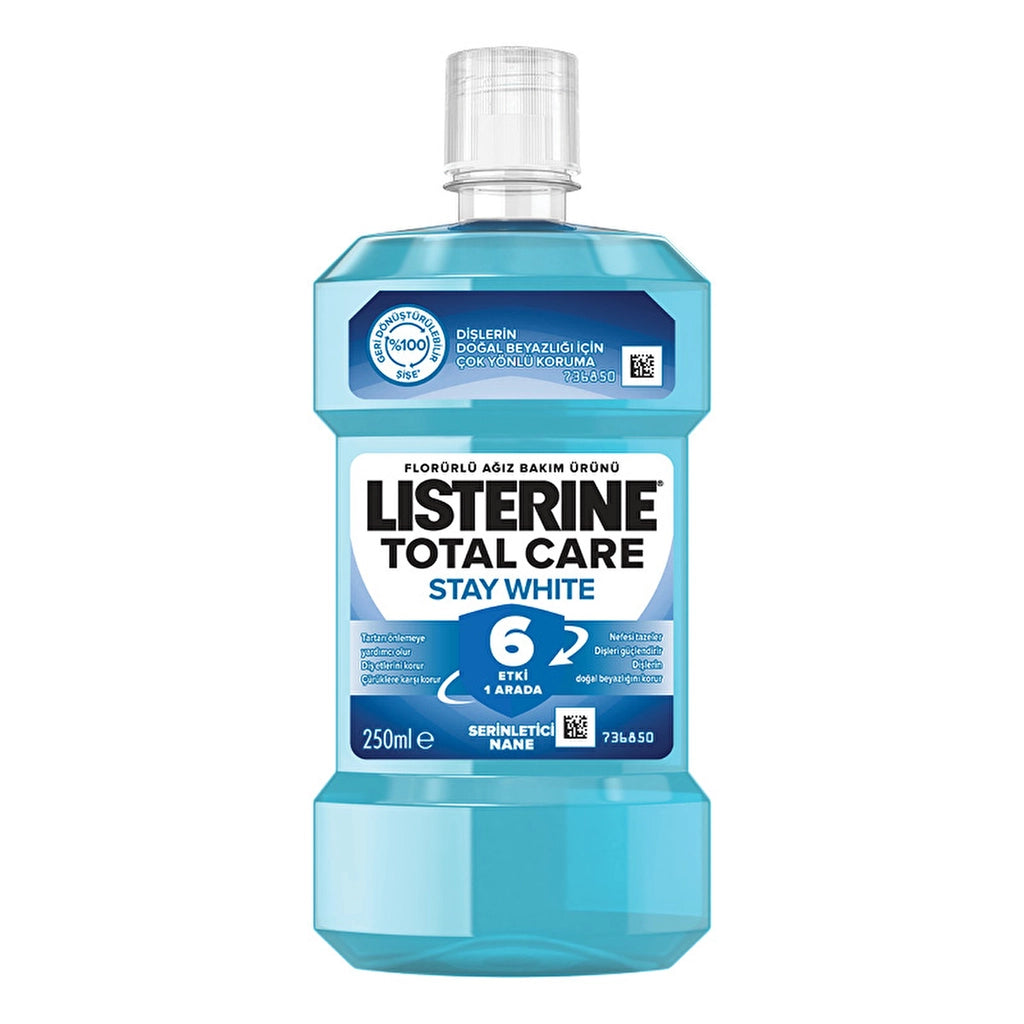 Listerine Total Care Stay White Light Taste Mouthwash 250 ml