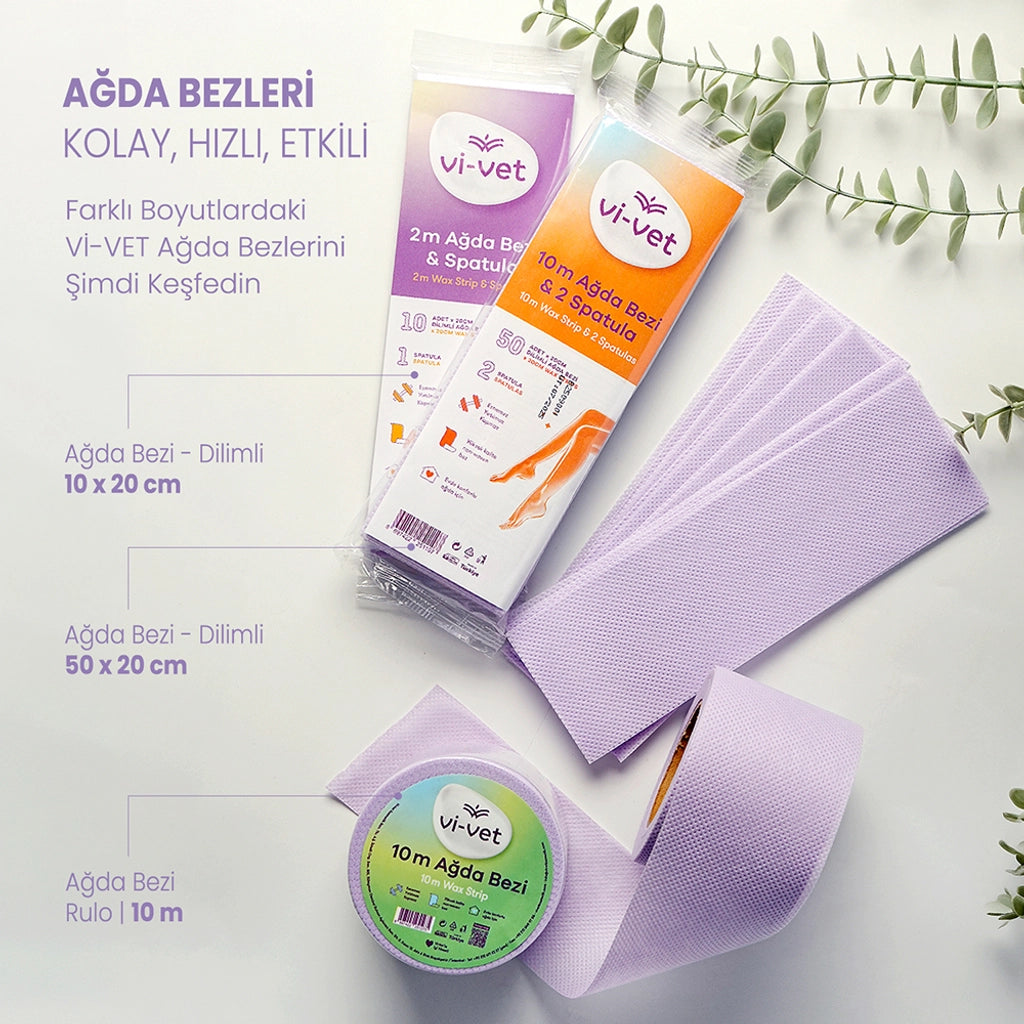 Vi-Vet Waxing Cloth Roll 10 Meters