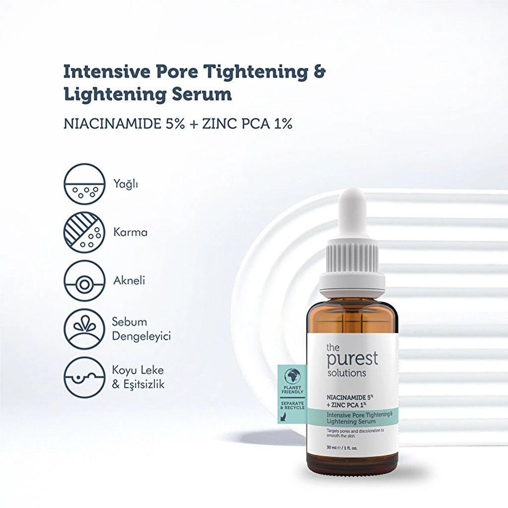 The Purest Solutions Serum to Help Remove Blackheads and Acne Formation 30 ml