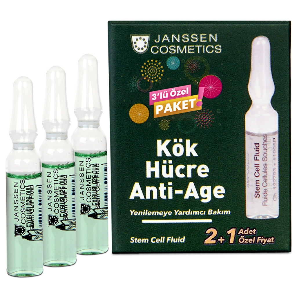 Janssen Cosmetics Stem Cell Anti-Age Ampoule 3 Pack
