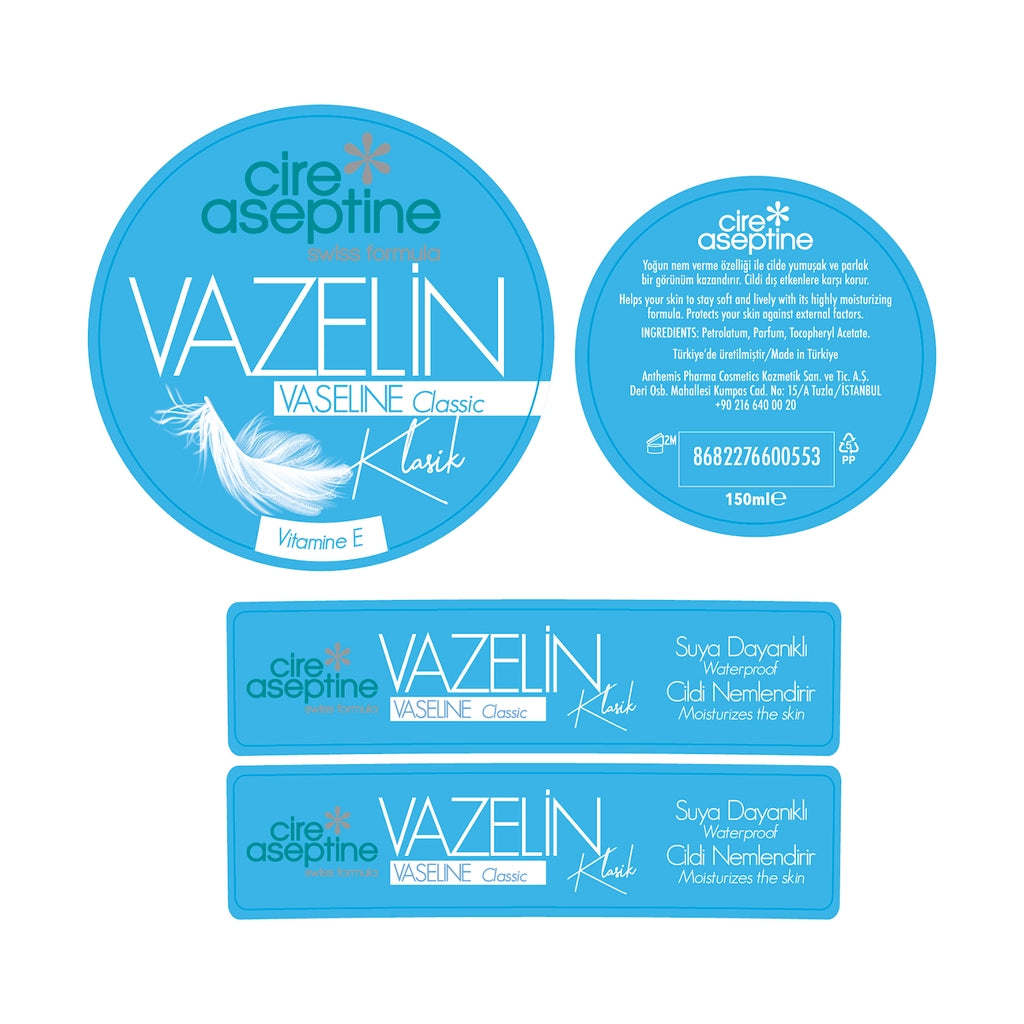 Cire Aseptine Classic Vaseline 150 ml