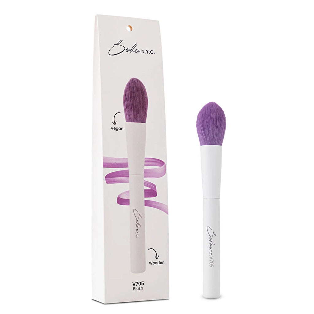 Soho N.Y.C. Vegan Flat Blush Makeup Brush V705
