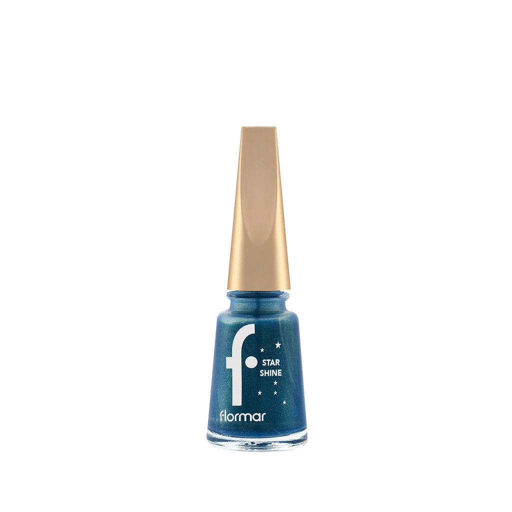 Flormar Star Shine Intensely Pigmented and Metallic Look Nail Polish 001 Mirror On the Wall