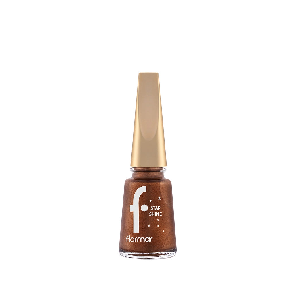 Flormar Star Shine Intensely Pigmented and Metallic Look Nail Polish 001 Mirror On the Wall
