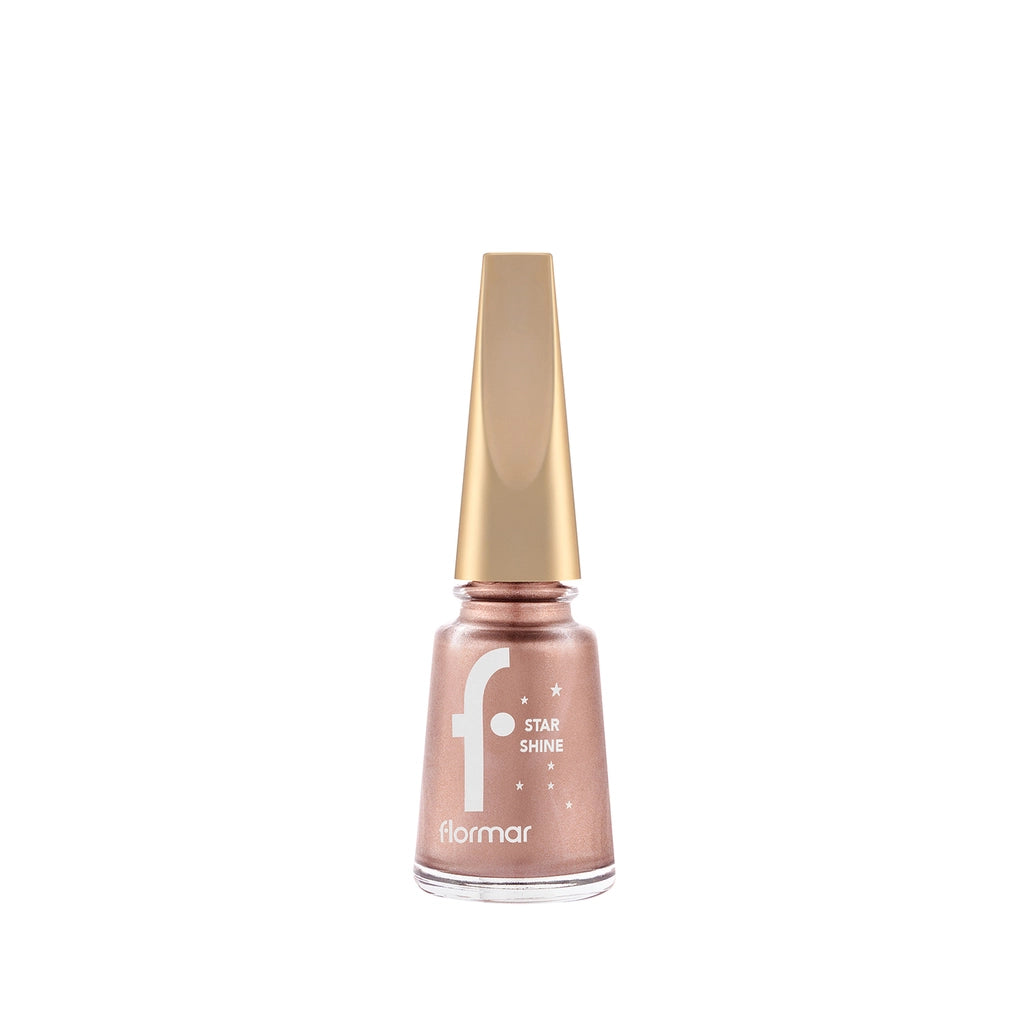 Flormar Star Shine Intensely Pigmented and Metallic Look Nail Polish 001 Mirror On the Wall