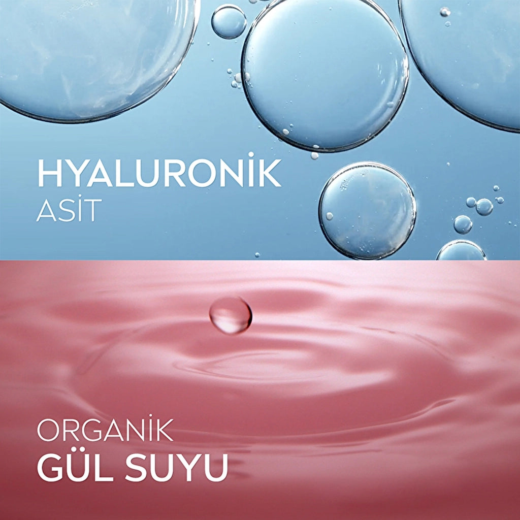 Nivea Aqua Rose Micellar Double Phase Make-up Cleansing Water Containing Rose Water 400 ml