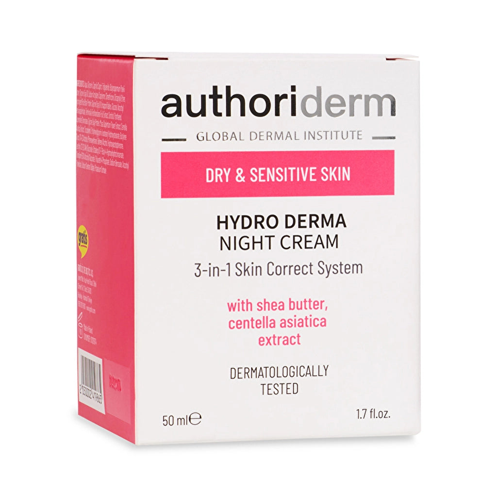 Authoriderm Night Cream for Dry & Sensitive Skin 50 ml