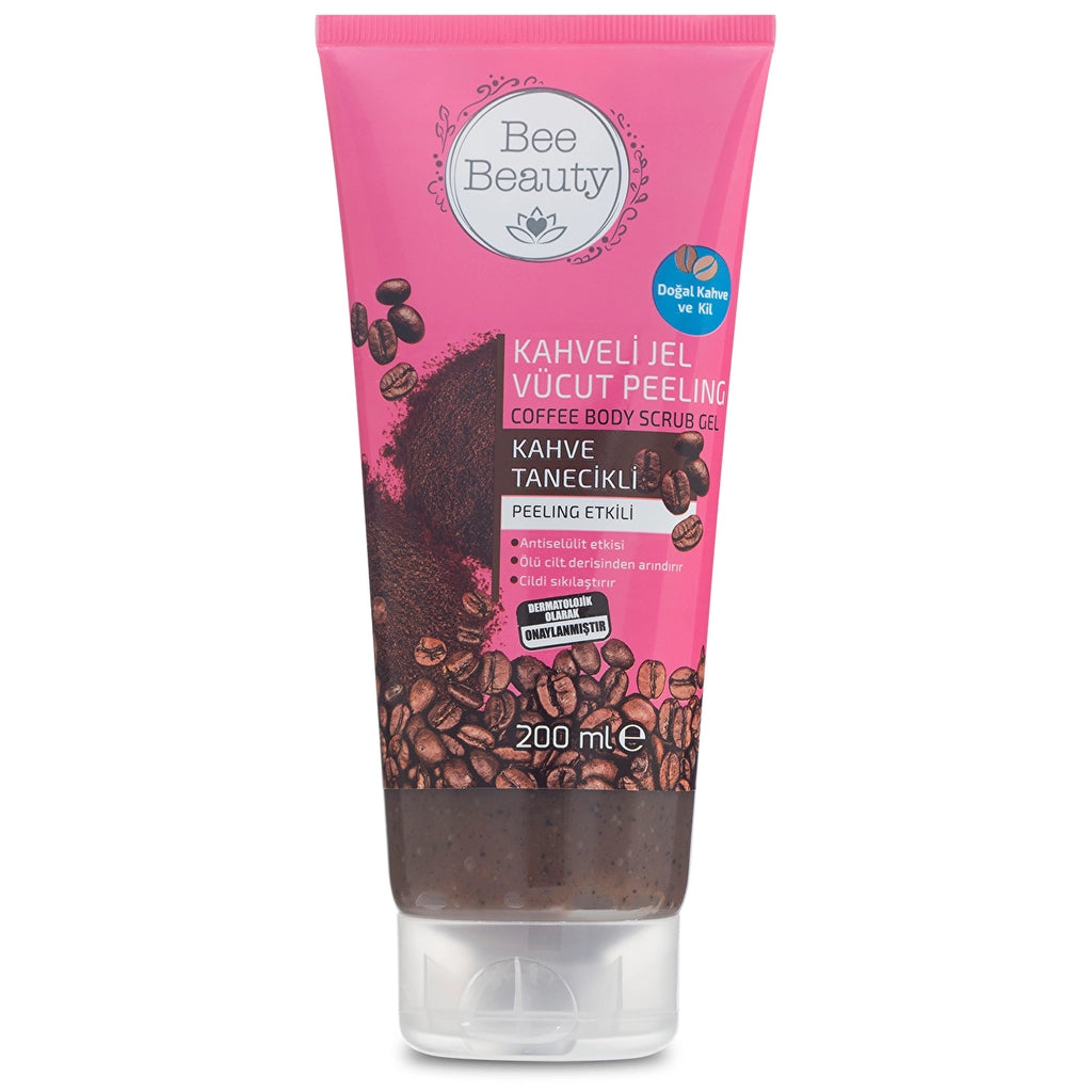 Bee Beauty Coffee Gel Body Peeling 200 ml