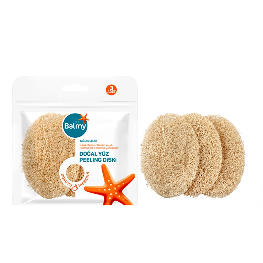 Balmy Pumpkin Facial Peeling Disc 3-pack