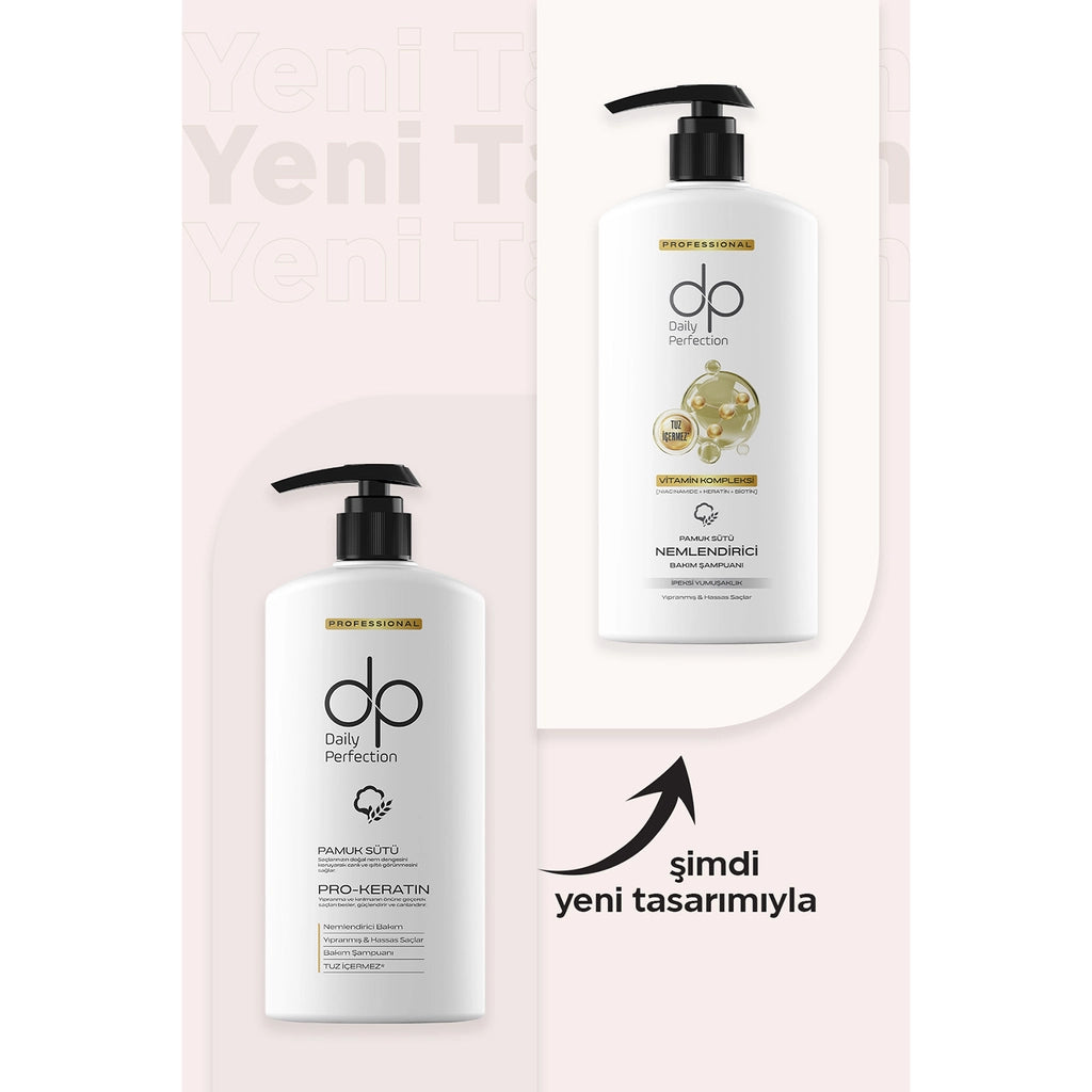 Dp Shampoo Cotton Milk and Wheat Protein 425 ml