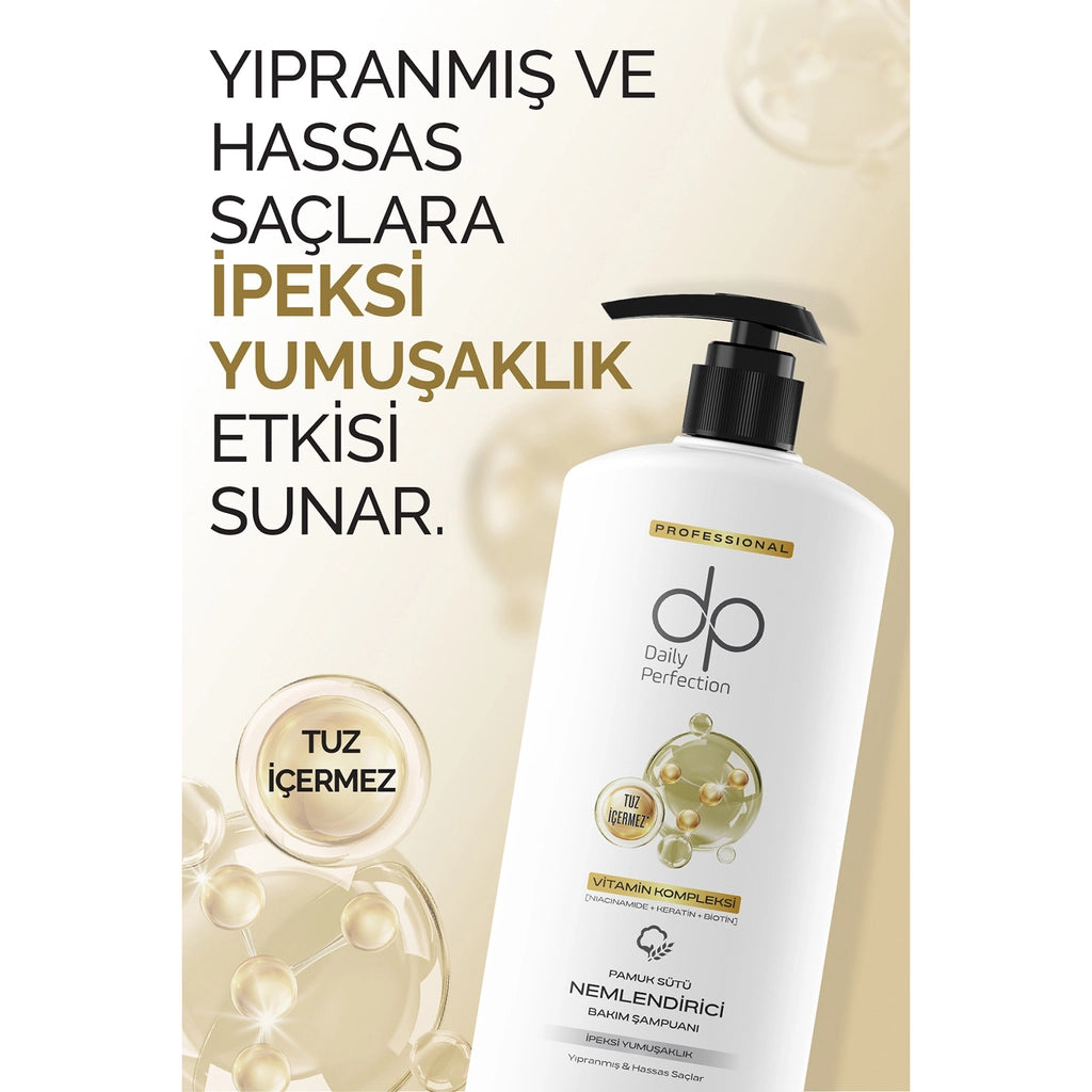 Dp Shampoo Cotton Milk and Wheat Protein 425 ml