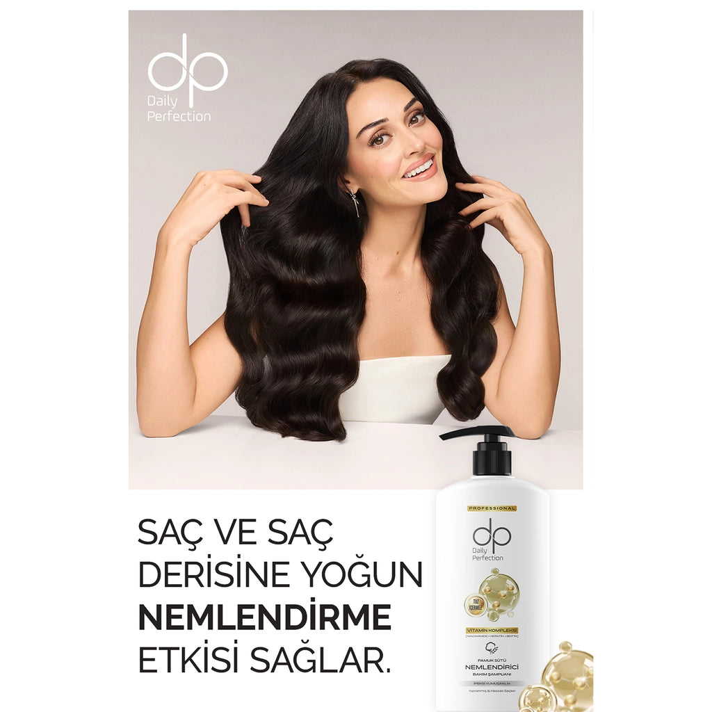 Dp Shampoo Cotton Milk and Wheat Protein 425 ml