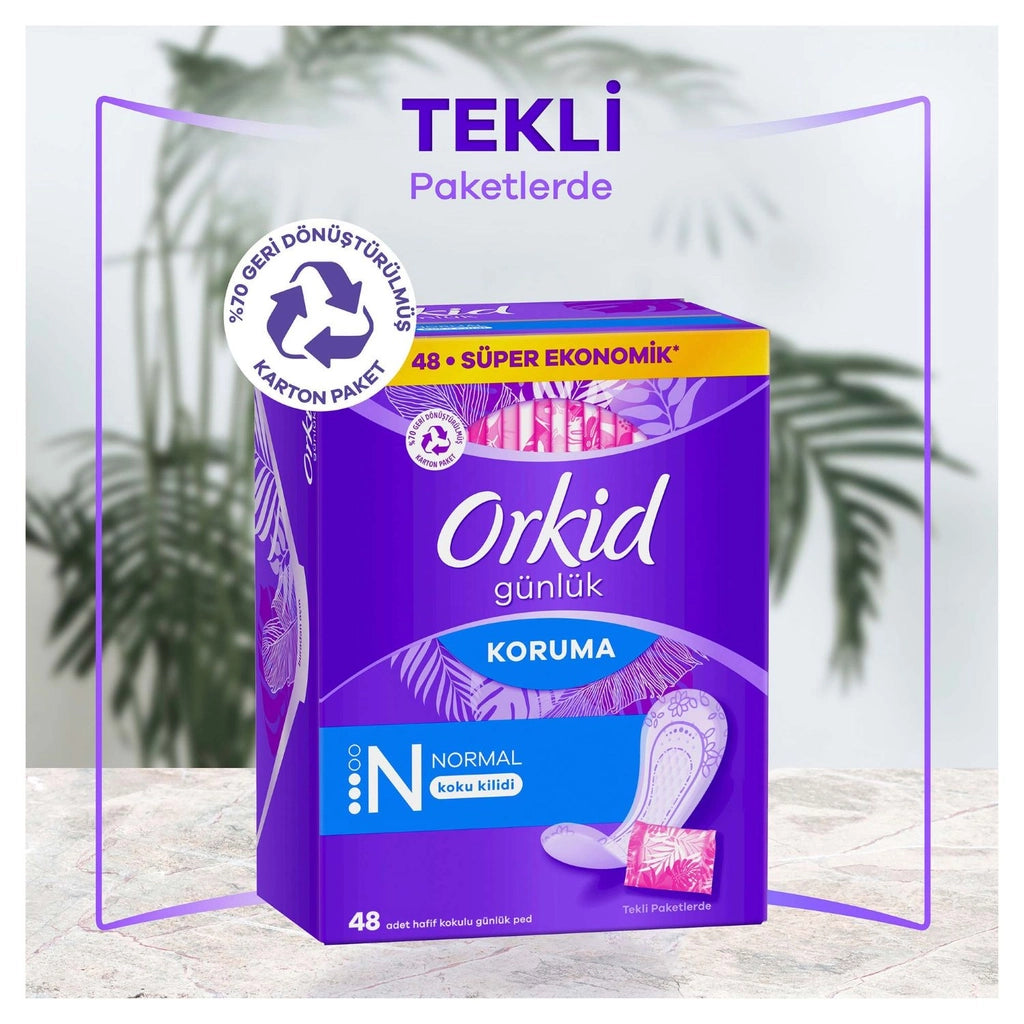 Orkid Daily Protection Daily Pads 48 Pack