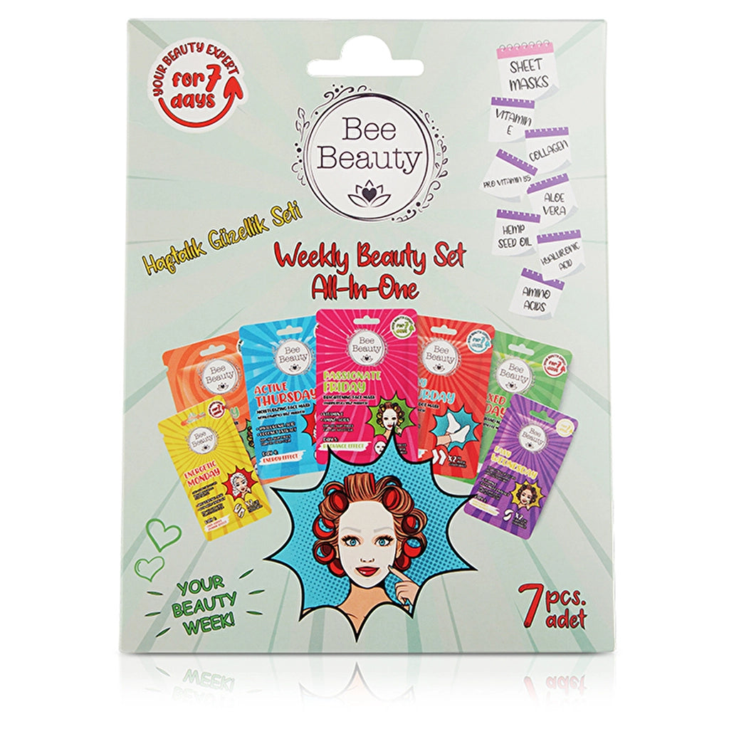 Bee Beauty Weekly Care Set 7 x Mask