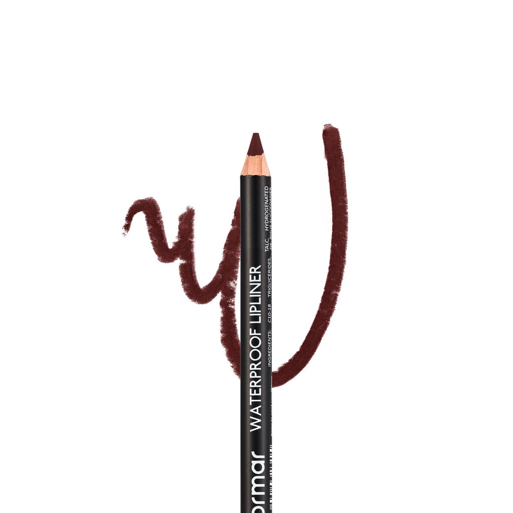 Flormar Waterproof and Intensely Pigmented Matte Lip Pencil 244 Chocolate Fondue