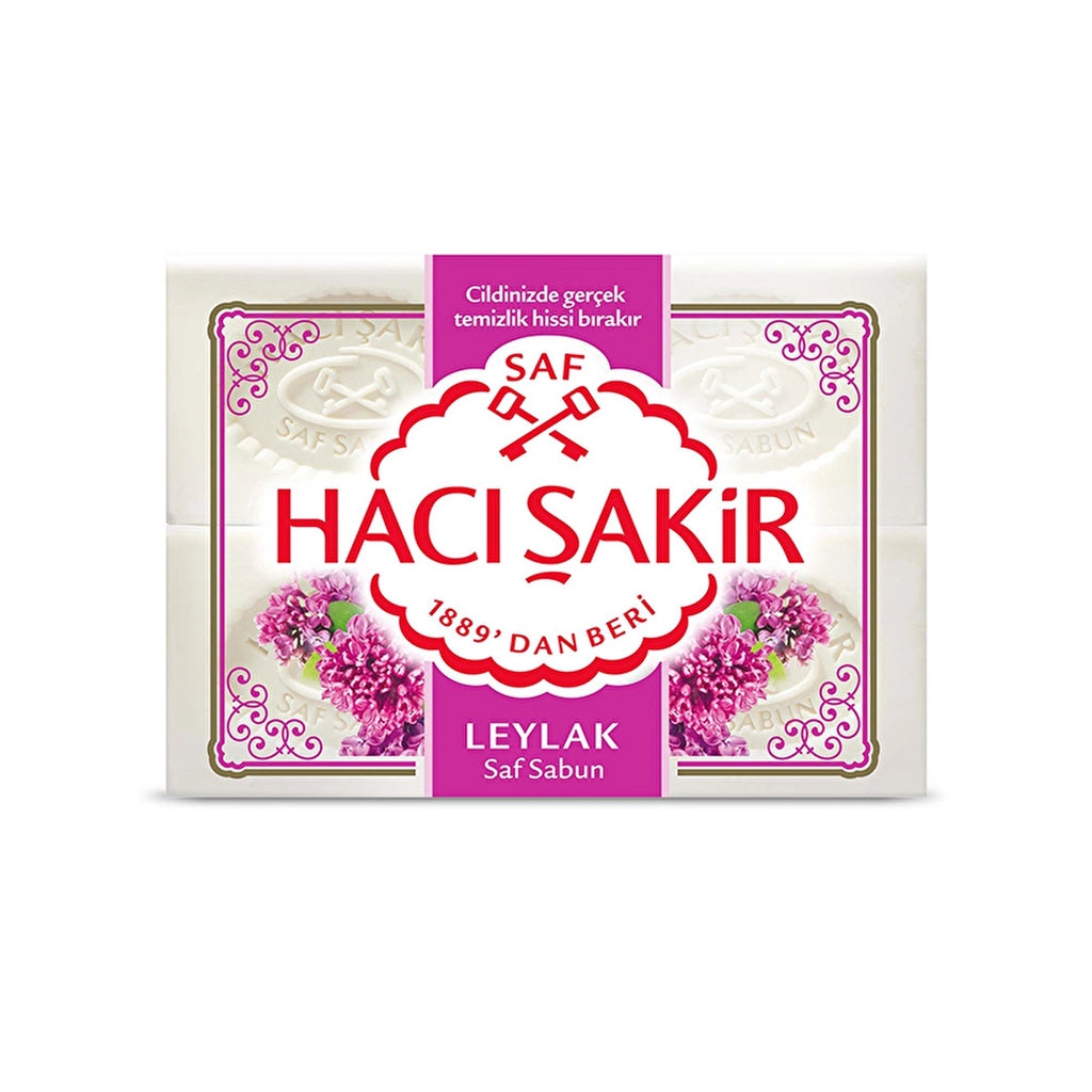 Hacı Şakir Soap Bar Lilac 150 gr x 4