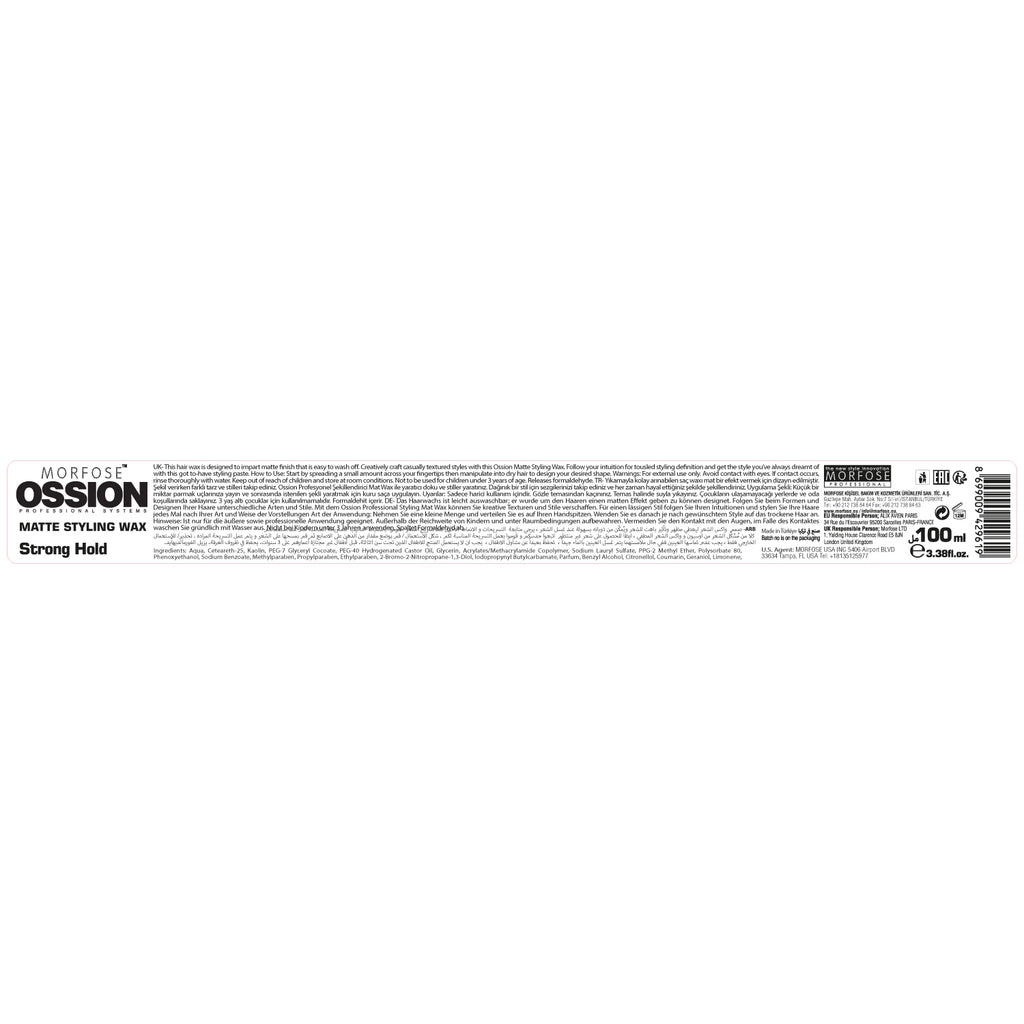 Morfose Ossion Mat Wax 100 ml