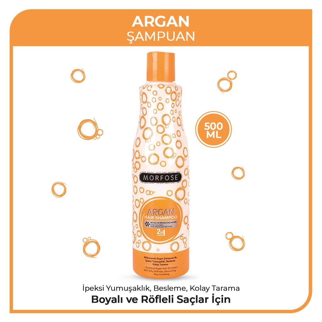 Morfose Argan Hair Shampoo 500 ml
