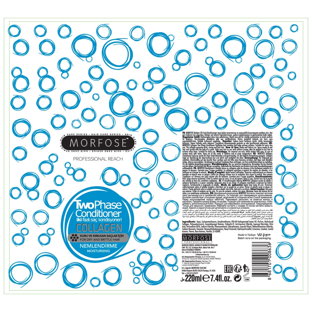 Morfose Collagen Dual Phase Blow Dry Water 220 ml