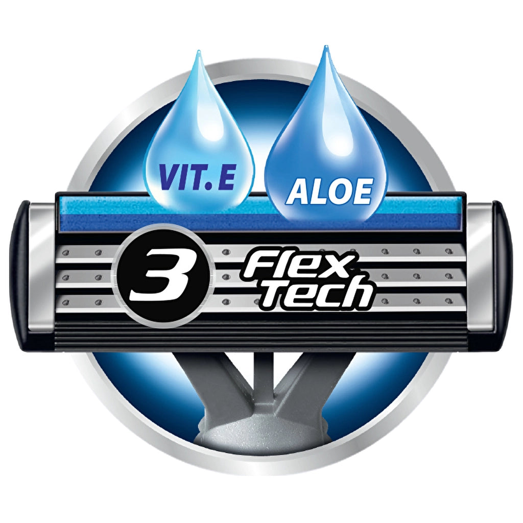 Bic Flex3 Classic 3-Blade Razor 3-Piece