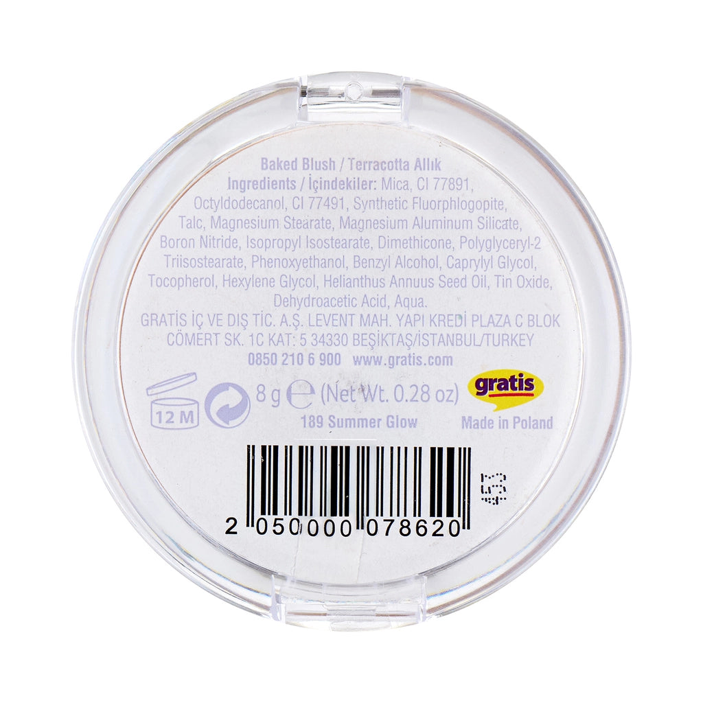 Beaulis Bake It Baked Blush 189 Summer Glow